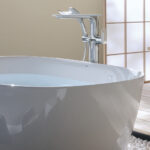 INAX S600 FREESTANDING BATH & SHOWER MIXER - Image 2
