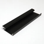 PENTALINEA ALUMINIUM LED PROFILE 43X12MM ANODIZING SANDBLAST BLACK 3M/PC