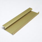 PENTALINEA ALUMINIUM LED PROFILE 43X12MM ANODIZING SANDBLAST GOLD 3M/PC