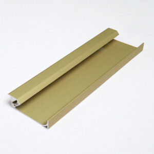 PENTALINEA ALUMINIUM LED PROFILE 43X12MM ANODIZING SANDBLAST GOLD 3M/PC