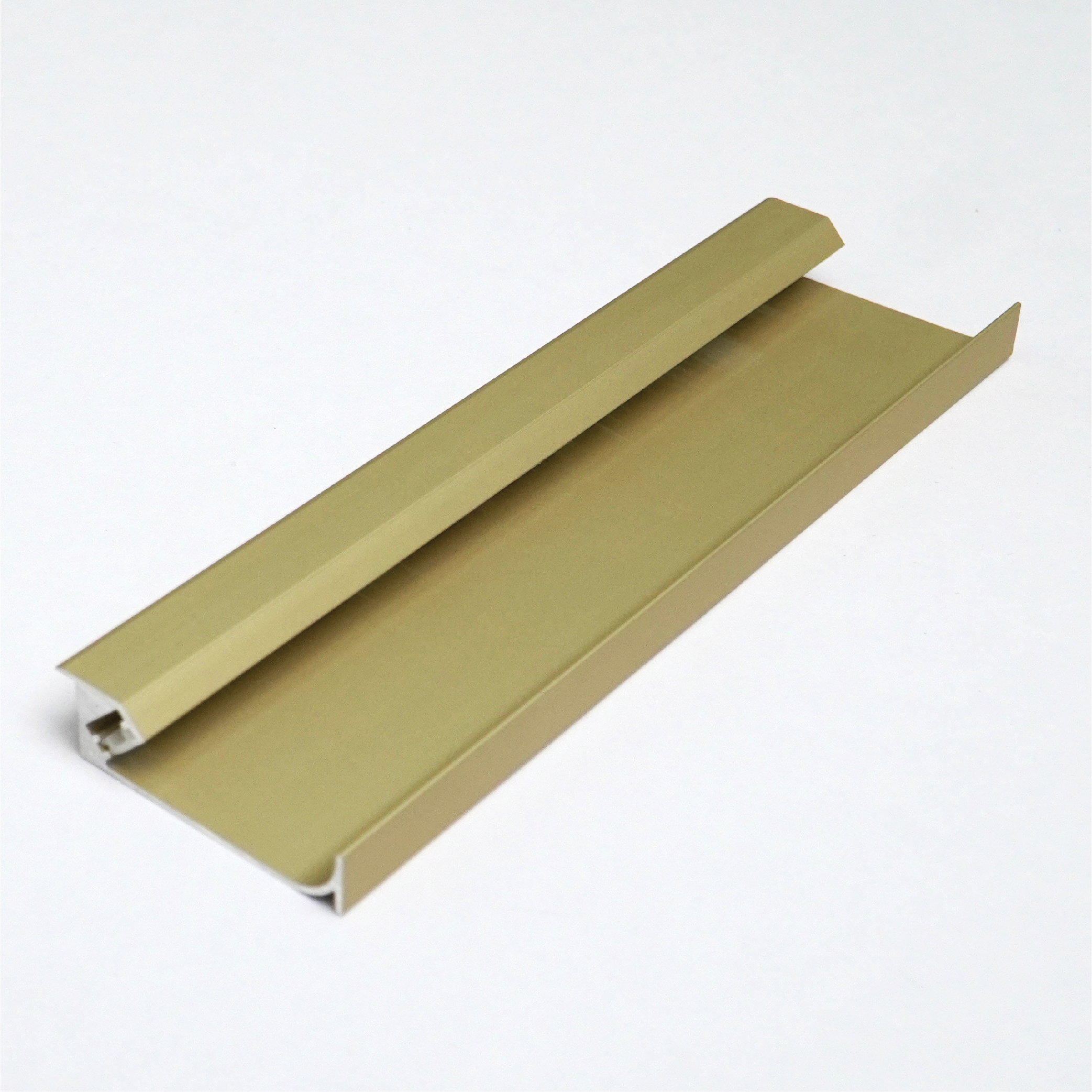 Pentalinea-S0120-ASG-01.jpg PENTALINEA ALUMINIUM LED PROFILE 43X12MM ANODIZING SANDBLAST GOLD 3M/PC - Image 1