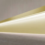 PENTALINEA ALUMINIUM LED PROFILE 43X12MM ANODIZING SANDBLAST GOLD 3M/PC - Image 3