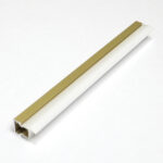 PENTALINEA ALUMINIUM LED PROFILE 11.2X11.2MM ANODIZING SANDBLAST GOLD 3M/PC