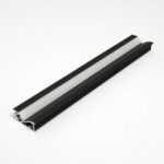 PENTALINEA ALUMINIUM LED PROFILE 24X8.9MM ANODIZING SANDBLAST BLACK 3M/PC