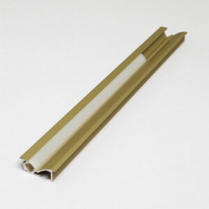 PENTALINEA ALUMINIUM LED PROFILE 24X8.9MM ANODIZING SANDBLAST GOLD 3M/PC