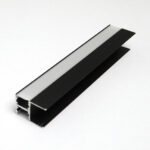 PENTALINEA ALUMINIUM LED PROFILE 26.55X20.3MM ANODIZING SANDBLAST BLACK 3M/PC