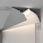 PENTALINEA ALUMINIUM LED PROFILE 96.21X58.47MM POWDER COATED MATTE WHITE 3M/PC - Image 3