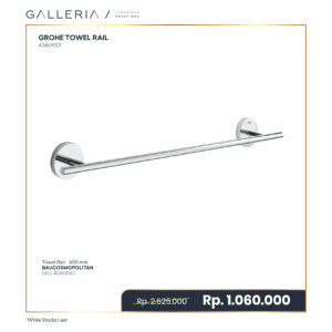 GROHE BAUCOSMOPOLITAN BATH TOWEL BAR 520MM