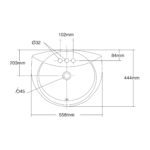 KOHLER FOLIO LAVATORY 3-HOLE - Image 3
