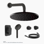 KOHLER TAUT SHOWER SET MATTE BLACK