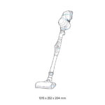 BOSCH RECHARGEABLE VACUUM CLEANER UNLIMITED 7 BLACK - Image 3