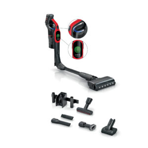 BOSCH RECHARGEABLE VACUUM CLEANER UNLIMITED 10 PROANIMAL RED