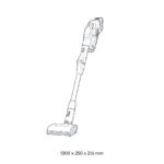 BOSCH RECHARGEABLE VACUUM CLEANER UNLIMITED 10 PROANIMAL RED - Image 3