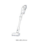 BOSCH RECHARGEABLE VACUUM CLEANER UNLIMITED 10 PROPOWER BLACK - Image 3