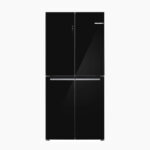 BOSCH SERIES 4 FRENCH DOOR REFRIGERATOR GLASS DOOR 189.5 X 85.5 CM BLACK