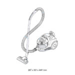 BOSCH SERIES 4 BAGLESS VACUUM CLEANER PROPOWER BLACK - Image 3