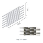 JAPANESE TILE WORLD CRESCENT BORDER - Image 3