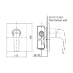 KOHLER SYMBOL 40MM RECESSED SHOWER TRIM - Image 2