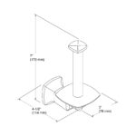 KOHLER MARGAUX TOILET TISSUE HOLDER - Image 3