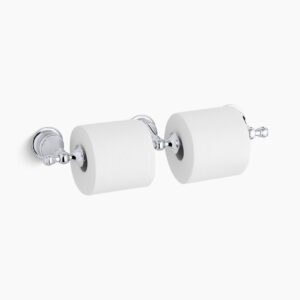 KOHLER REVIVAL DOUBLE TOILET TISSUE HOLDER