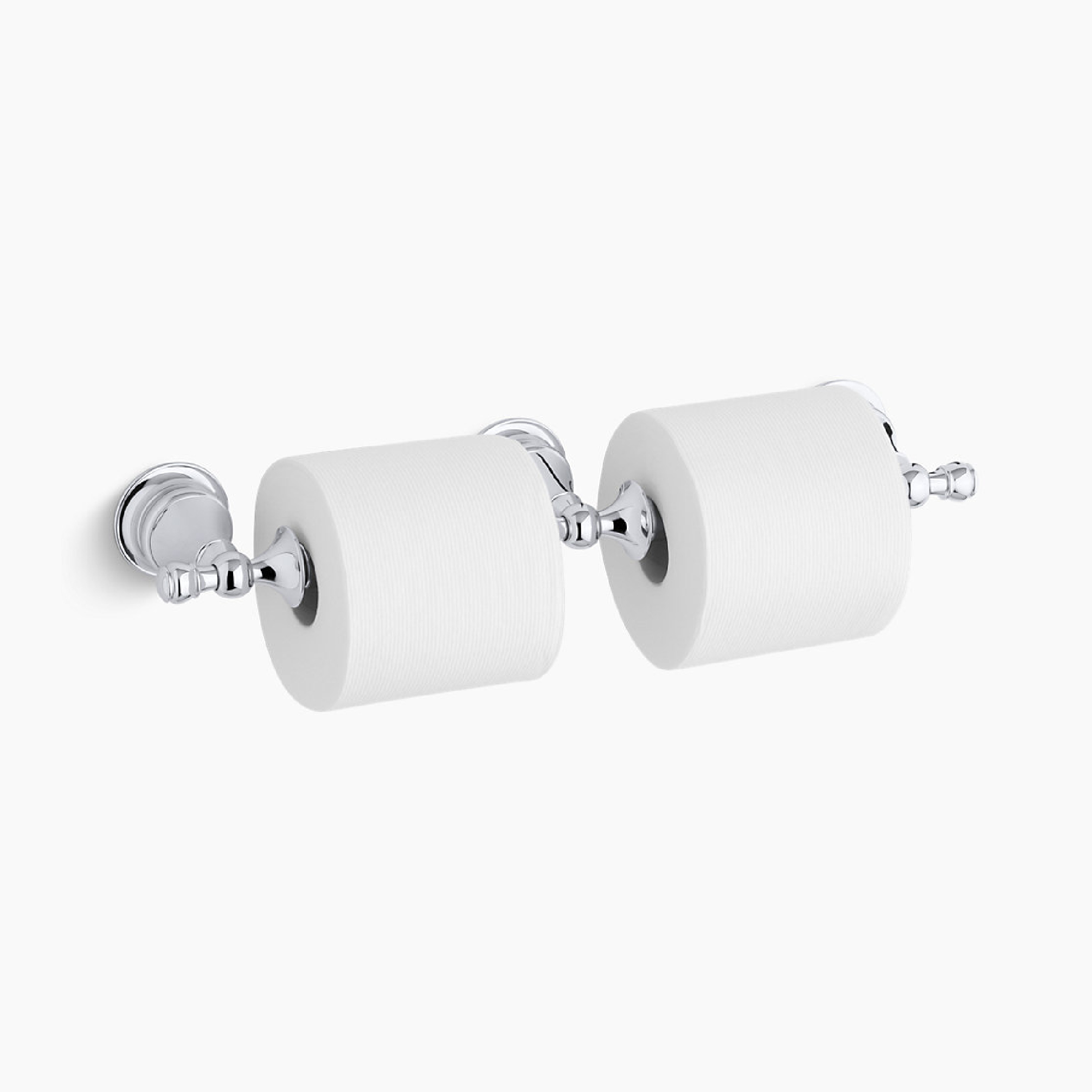 E-Com-WEB-Kohler-149_K-16152T-CP-01.jpg KOHLER REVIVAL DOUBLE TOILET TISSUE HOLDER - Image 1