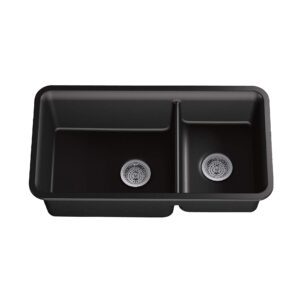 KOHLER CAIRN UNDERMOUNT DOUBLE BOWL KITCHEN SINK