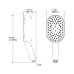KOHLER STATEMENT OBLONG HANDSHOWER - Image 3