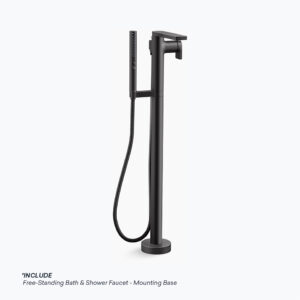 KOHLER COMPOSED FREESTANDING BATH MIXER WITH CONCEALED BODY