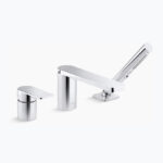 KOHLER PARALLEL 3-HOLE BATH SHOWER FAUCET