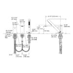 KOHLER PARALLEL 3-HOLE BATH SHOWER FAUCET - Image 3