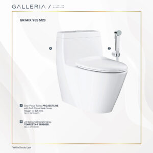 GROHE PROJECTLINE TOILET PACKAGE