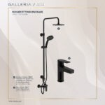 KOHLER BLACK FITTINGS PACKAGE 1
