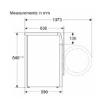 BOSCH SERIES 6 WASHING MACHINE FRONT LOADER 9KG - Image 2