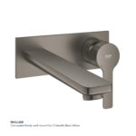 GROHE LINEARE WALL MOUNTED 2 HOLE L-SIZE - Image 5