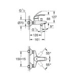 GROHE EUROSMART SHOWER MIXER - Image 2