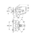 GROHE EUROSTYLE SHOWER MIXER - Image 3