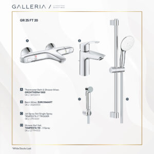 GROHE FITTINGS PACKAGE 4