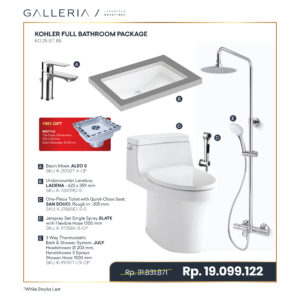 KOHLER FULL BATHROOM PACKAGE 4