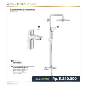 GROHE FITTINGS PACKAGE 10