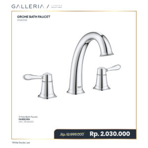 GROHE FAIRBORN 3-HOLE TUB FAUCET