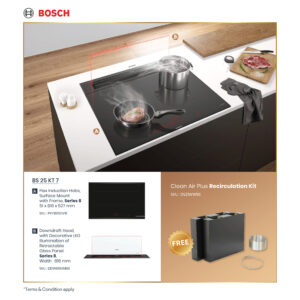 BOSCH PACKAGE INDUCTION HOB SERIES 8