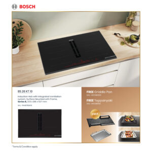 BOSCH PACKAGE INDUCTION HOB SERIES 8