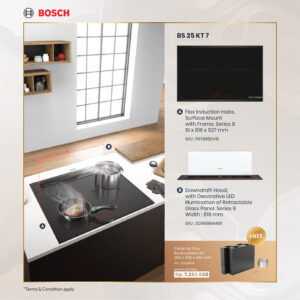BOSCH PACKAGE INDUCTION HOB SERIES 8