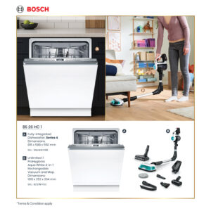 BOSCH DISHWASHER PACKAGE 1