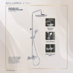 KOHLER JULY THERMOSTATIC 3-WAY SHOWER COLUMN