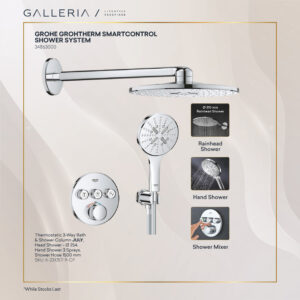 GROHE GROHTHERM SMARTCONTROL CONCEALED SHOWER SYSTEM