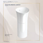 KOHLER VEIL PEDESTAL LAVATORY