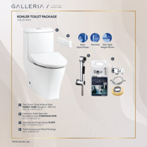 KOHLER ELECTRONIC BIDET TOILET PACKAGE 1