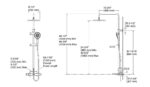 KOHLER ACCLIV 3 WAY THERMOSTATIC BATH & SHOWER SYSTEM - Image 2