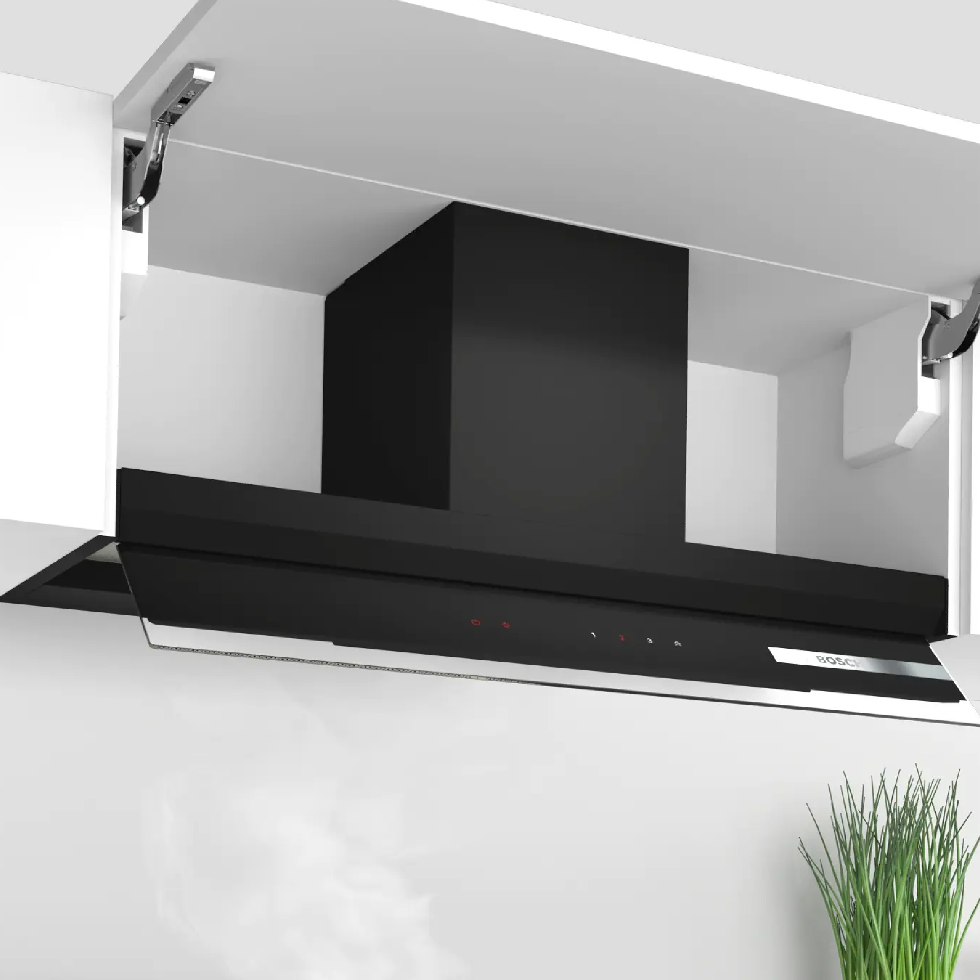 E-Com WEB - BOSCH 66_DBB97AM60-01 BOSCH SERIES 6 INTEGRATED DESIGN HOOD 90 CM - Image 1